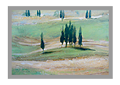 Muurschildering Tuscany